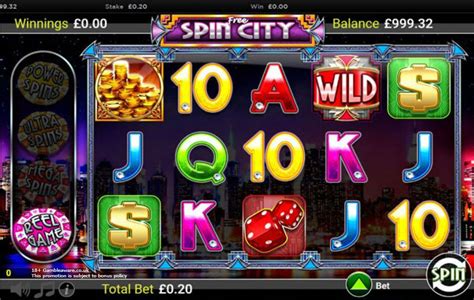 spin city casino online.